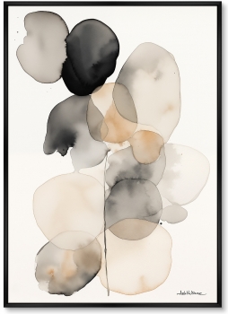 Набор из двух постеров на холсте Spilled drops 75X105 / 75X105 CM