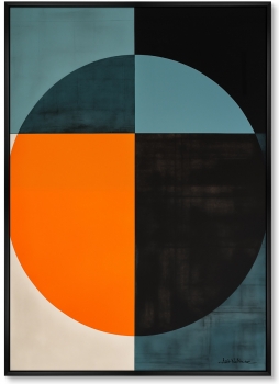 Набор из двух постеров на холсте The focus 75X105 / 75X105 CM