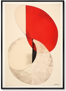 Постер на холсте The Twisted Shape 75X105 CM
