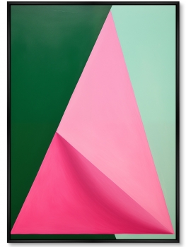 Набор из двух постеров на холсте Geometric watermelon 75X105 / 75X105 CM