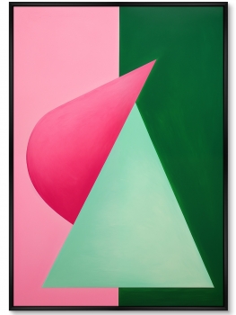 Постер на холсте Geometric watermelon 75X105 CM