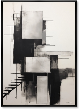 Набор из двух постеров на холсте In bianco e nero 75X105 / 75X105 CM