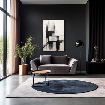 Постер на холсте In bianco e nero 75X105 CM