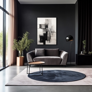 Постер на холсте In bianco e nero 75X105 CM