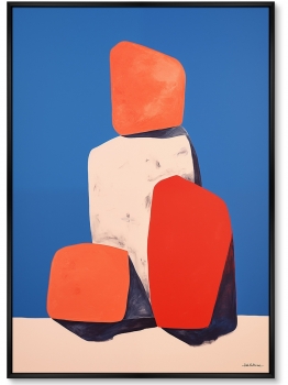 Постер на холсте Colors and stones 75X105 CM