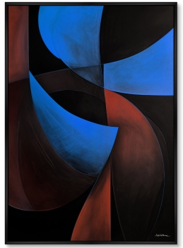 Диптих на холсте Colors of the night 75X105 / 75X105 CM