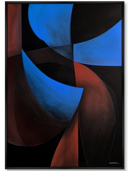 Постер на холсте Colors of the Night 75X105 CM
