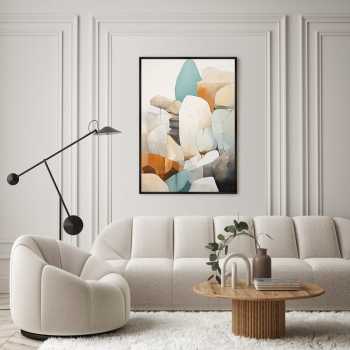 Постер на холсте Stones 75X105 CM