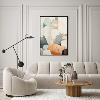 Постер на холсте Stones 75X105 CM