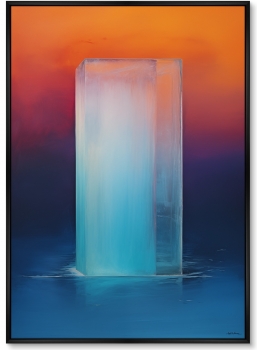 Постер на холсте The Ice Cold 75X105 CM