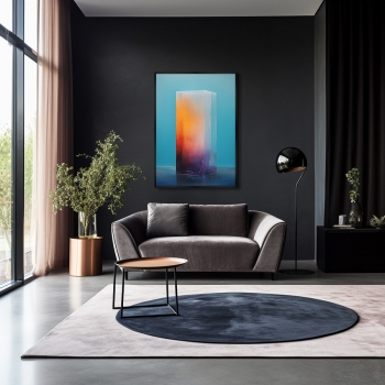 Постер на холсте The Ice Cold 75X105 CM