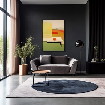Постер на холсте The Lunch time 75X105 CM
