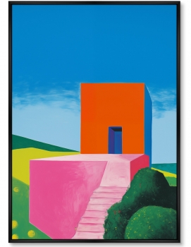 Постер на холсте The Path Up 75X105 CM
