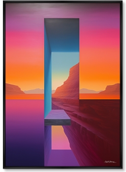 Набор из двух постеров на холсте Continuum 75X105 / 75X105 CM