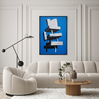 Постер на холсте Chair collection 75X105 CM