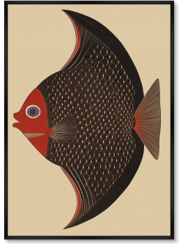 Набор из двух постеров на холсте Angel Fish 75X105 / 75X105 CM