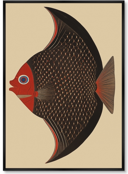 Набор из двух постеров на холсте Angel Fish 75X105 / 75X105 CM 3