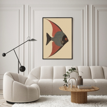 Постер на холсте Angel Fish 75X105 CM