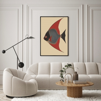 Постер на холсте Angel Fish 75X105 CM