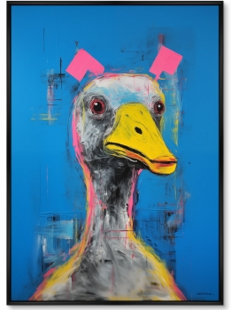 Постер на холсте Busy Duck 75X105 CM