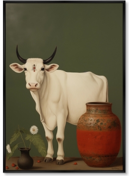 Постер на холсте Cows 75X105 CM