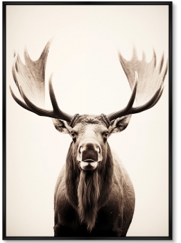 Постер на холсте Elk 75X105 CM