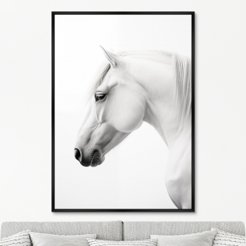 Постер на холсте Grace of the horses 75X105 CM