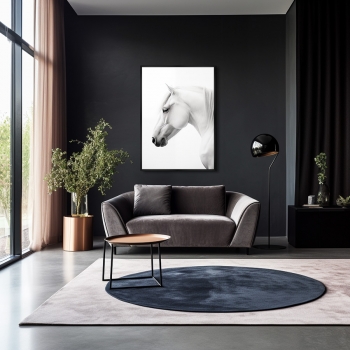 Постер на холсте Grace of the horses 75X105 CM