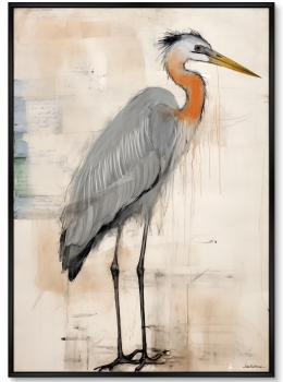 Постер на холсте Herons 75X105 CM