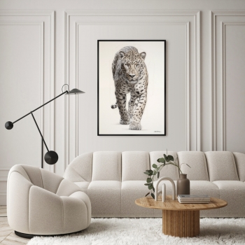 Постер на холсте Leopards 75X105 CM