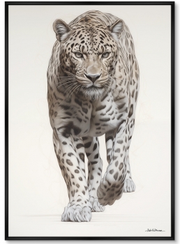 Набор из двух постеров на холсте Leopards 75X105 / 75X105 CM