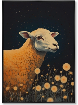Набор из двух постеров на холсте Date under the stars  75X105 / 75X105 CM