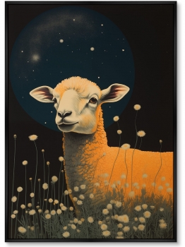 Набор из двух постеров на холсте Date under the stars  75X105 / 75X105 CM