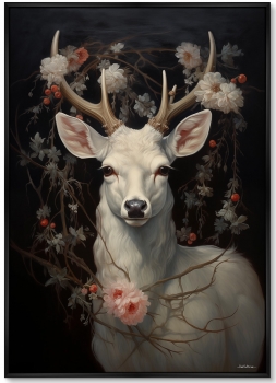 Набор из двух постеров на холсте Magic Deer 75X105 / 75X105 CM