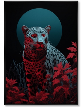 Постер на холсте Night Prince 75X105 CM