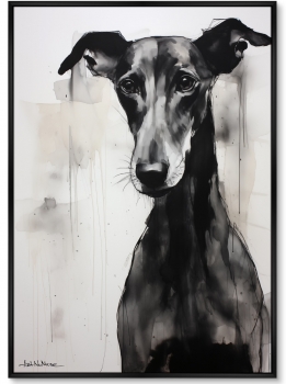 Набор из двух постеров на холсте Tender look 75X105 / 75X105 CM