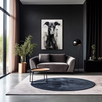 Постер на холсте Tender look 75X105 CM