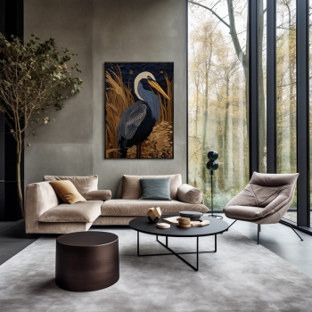 Постер на холсте The Birds 75X105 CM