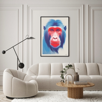 Постер на холсте The Monkeys 75X105 CM