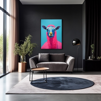 Постер на холсте The Sheep 75X105 CM