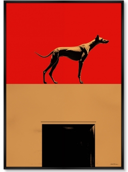 Набор из двух постеров на холсте The two in one space 75X105 / 75X105 CM