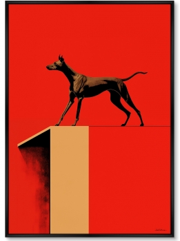 Набор из двух постеров на холсте The two in one space 75X105 / 75X105 CM