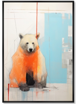 Постер на холсте Ursus maritimus 75X105 CM