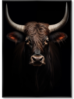 Набор из двух постеров на холсте Young Yaks 75X105 / 75X105 CM