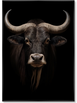Набор из двух постеров на холсте Young Yaks 75X105 / 75X105 CM
