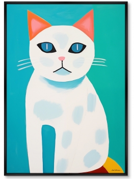 Набор из двух постеров на холсте And in her eyes is the question 75X105 / 75X105 CM