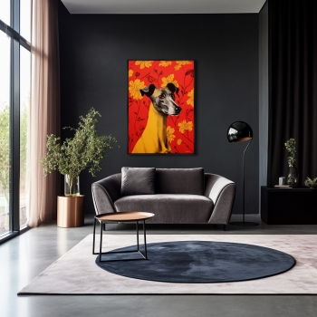Постер на холсте Noble family 75X105 CM