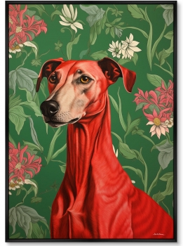 Постер на холсте Noble family 75X105 CM