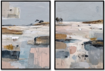 Набор из двух постеров на холсте Spring 75X105 / 75X105 CM