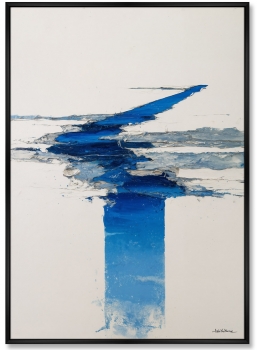Набор из двух постеров на холсте Geometry of Spring Rivers 75X105 / 75X105 CM